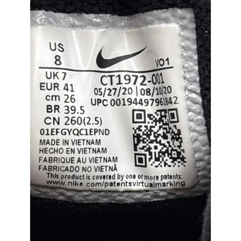 Nike Kyrie‎ Flytrap 4 Black White, Sz 8. CT1972-001